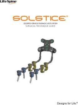 SOLSTICE SURGICAL TECHNIQUE GUIDE - Designs for Life - SPINEMarketGroup