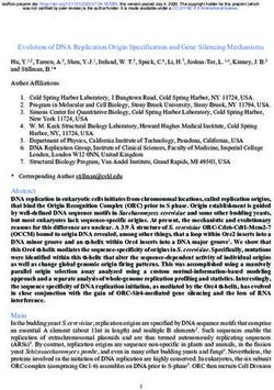 Evolution of DNA Replication Origin Specification and Gene Silencing Mechanisms
