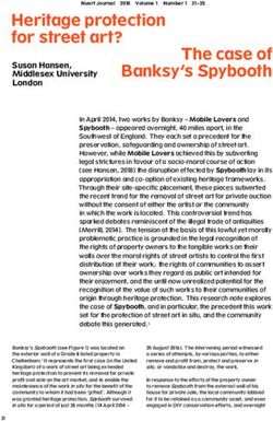 Heritage protection for street art?