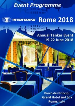 Rome 2018 Event Programme - Intertanko