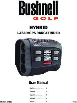 HYBRID - User Manual - LASER/GPS RANGEFINDER - Bushnell Golf