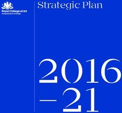 2016 21 Strategic Plan - Royal College of Art