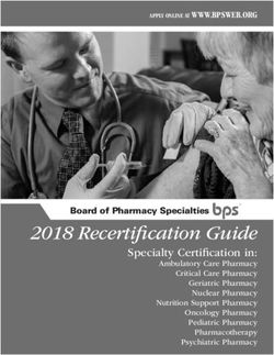 2018 Recertification Guide - ACCP
