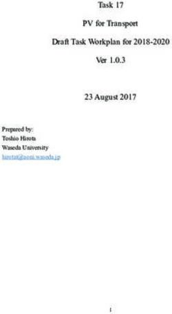 Task 17 PV for Transport Draft Task Workplan for 2018-2020 Ver 1.0.3 23 August 2017 - Prepared by: Toshio Hirota Waseda University ...