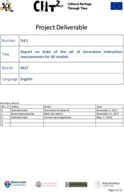 Project Deliverable - CHT2 Project