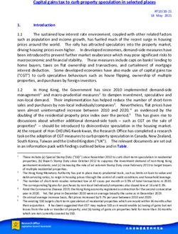 Capital gains tax to curb property speculation in selected places - 立法會