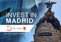 INVEST IN MADRID A BUSINESS-FRIENDLY ECONOMY - Comunidad de Madrid