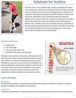 Solutions for Sciatica - Olympic Spine & Sports Therapy