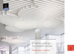 Creative ceilings for creative minds - OWAconsult collection - OWA ceiling