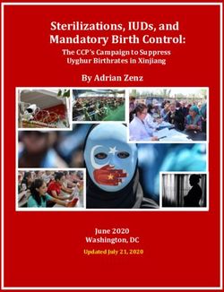 Sterilizations, IUDs, and Mandatory Birth Control: By AdrianZenz - D C - The CCP's Campaign to Suppress - The ...