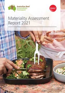 Materiality Assessment Report 2021 - The Australian Beef ...