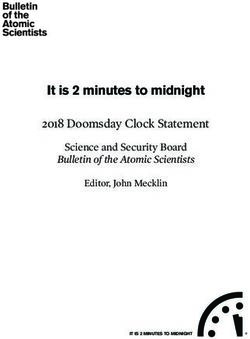 It is 2 minutes to midnight - 2018 Doomsday Clock Statement Science and Security Board - Bulletin of the Atomic Scientists