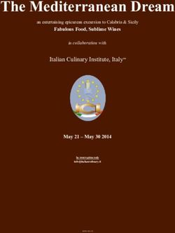 The Mediterranean Dream - Italian Culinary Institute, Italy Fabulous Food, Sublime Wines