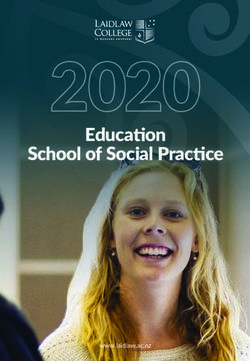 Education School of Social Practice - www.laidlaw.ac.nz - Laidlaw College