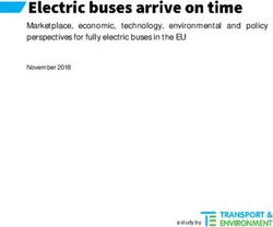 Marketplace, economic, technology, environmental and policy perspectives for fully electric buses in the EU - November 2018 - Transport ...