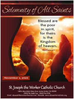 St. Joseph the Worker Catholic Church - August 30, 2020 10816 Mountain View Ave, Loma Linda, CA 92354