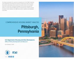 Pittsburgh, Pennsylvania - COMPREHENSIVE HOUSING MARKET ANALYSIS - HUD User