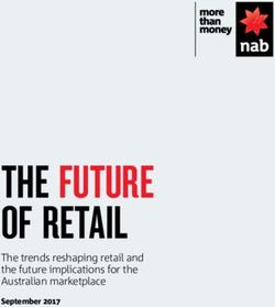 THE FUTURE OF RETAIL THE TRENDS RESHAPING RETAIL AND THE FUTURE ...