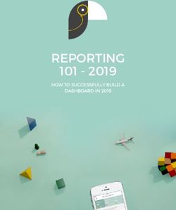 REPORTING 101 - 2019 HOW TO SUCCESSFULLY BUILD A DASHBOARD IN 2019 - Toucan Toco