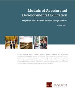 Models of Accelerated Developmental Education