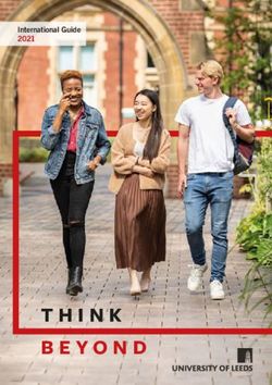 International Guide 2021 - University of Leeds