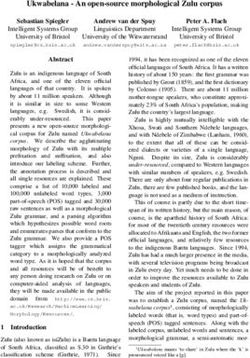 Ukwabelana - An open-source morphological Zulu corpus