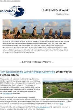 44th Session of the World Heritage Committee Underway in Fuzhou, China