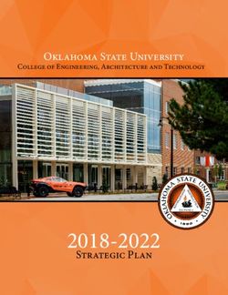 2018-2022 Oklahoma State University - Strategic Plan - College of Engineering, Architecture and Technology - CEAT