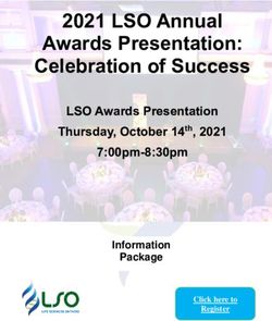 2021 LSO Annual Awards Presentation: Celebration of Success - LSO Awards Presentation 7:00pm-8:30pm