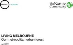LIVING MELBOURNE Our metropolitan urban forest - April 2019 - City of ...