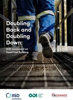 Doubling Back and Doubling Down: G20 scorecard on fossil fuel funding - Evidence. Ideas. Change - International Institute for ...