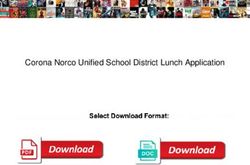 Corona Norco Unified School District Lunch Application