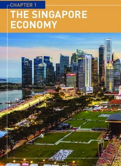 THE SINGAPORE ECONOMY - Ministry of Trade & Industry