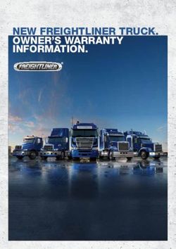 NEW FREIGHTLINER TRUCK. OWNER'S WARRANTY INFORMATION.