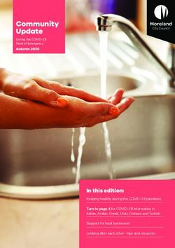 Community Update - Moreland City Council