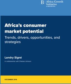 Africa's consumer market potential - Trends, drivers, opportunities, and strategies - Brookings Institution