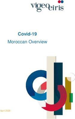 Covid-19 Moroccan Overview - April 2020 - Vigeo Eiris