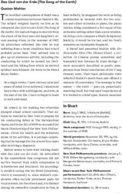 Das Lied von der Erde (The Song of the Earth) Gustav Mahler - New York Philharmonic