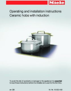 Operating and installation instructions Ceramic hobs with induction - To avoid the risk of accidents or damage to the appliance it is essential to ...