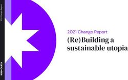 (Re)Building a sustainable utopia - 2021 Change Report - Kin + Carta