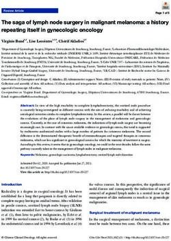 The saga of lymph node surgery in malignant melanoma: a history repeating itself in gynecologic oncology