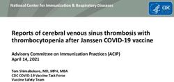 Reports of cerebral venous sinus thrombosis with thrombocytopenia after Janssen COVID-19 vaccine - CDC