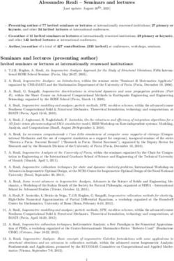 Alessandro Reali - Seminars and lectures