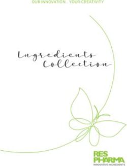 Ingredients Collection - Res Pharma Industriale