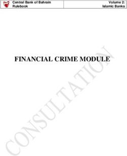 FINANCIAL CRIME MODULE - Central Bank of Bahrain
