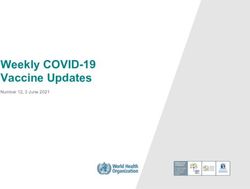 Weekly COVID-19 Vaccine Updates - Number 12, 3 June 2021