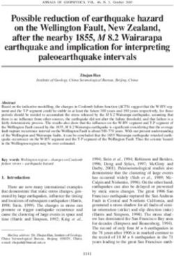 Possible reduction of earthquake hazard on the Wellington Fault, New Zealand, after the nearby 1855, M 8.2 Wairarapa earthquake and implication ...