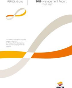 2019 Management Report - First Half REPSOL Group