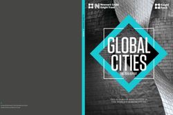 GLOBAL CITIES THE 2016 REPORT - THE FUTURE OF REAL ESTATE IN THE WORLD'S LEADING CITIES - Global Cities 2016 | Knight Frank