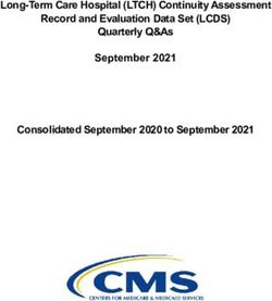 Long-Term Care Hospital (LTCH) Continuity Assessment Record And ...